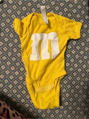Yellow M&M Onesie